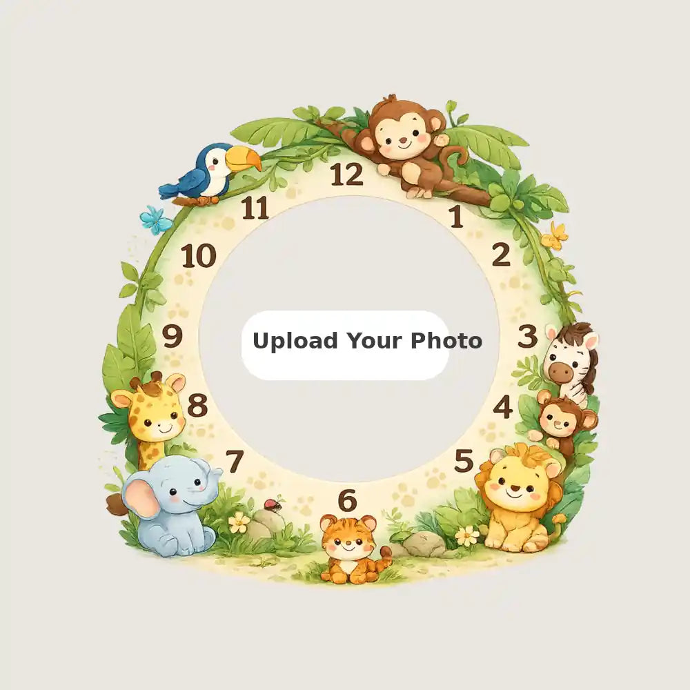 Jungle Safari Clock