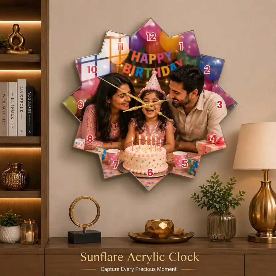 Sunflare Clock