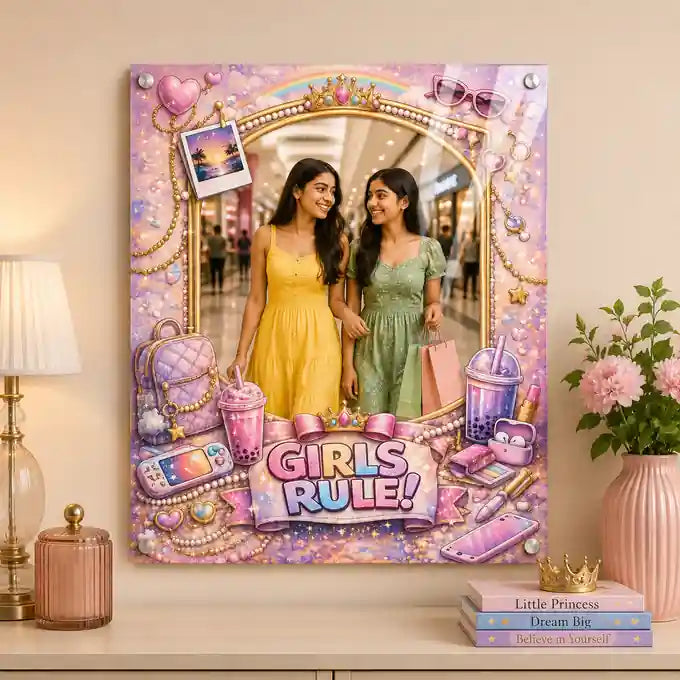 Girls Rule frame